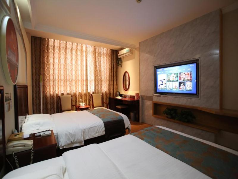 Greentree Inn Jiangsu Wuxi Yangjian Xihu Road Express Hotel Exteriör bild