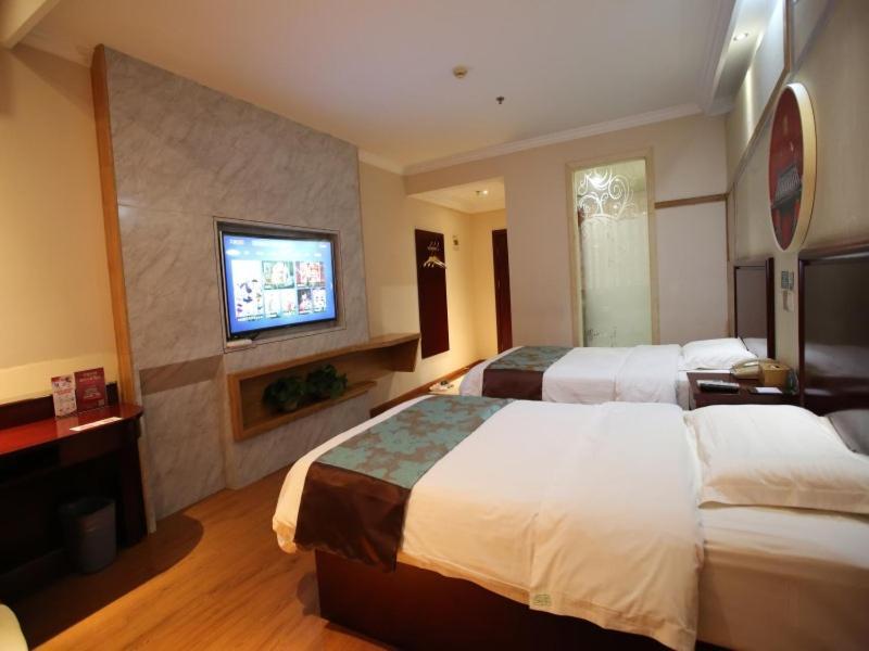 Greentree Inn Jiangsu Wuxi Yangjian Xihu Road Express Hotel Exteriör bild