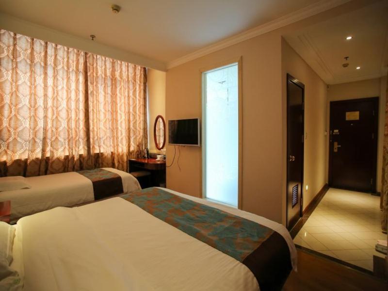 Greentree Inn Jiangsu Wuxi Yangjian Xihu Road Express Hotel Exteriör bild
