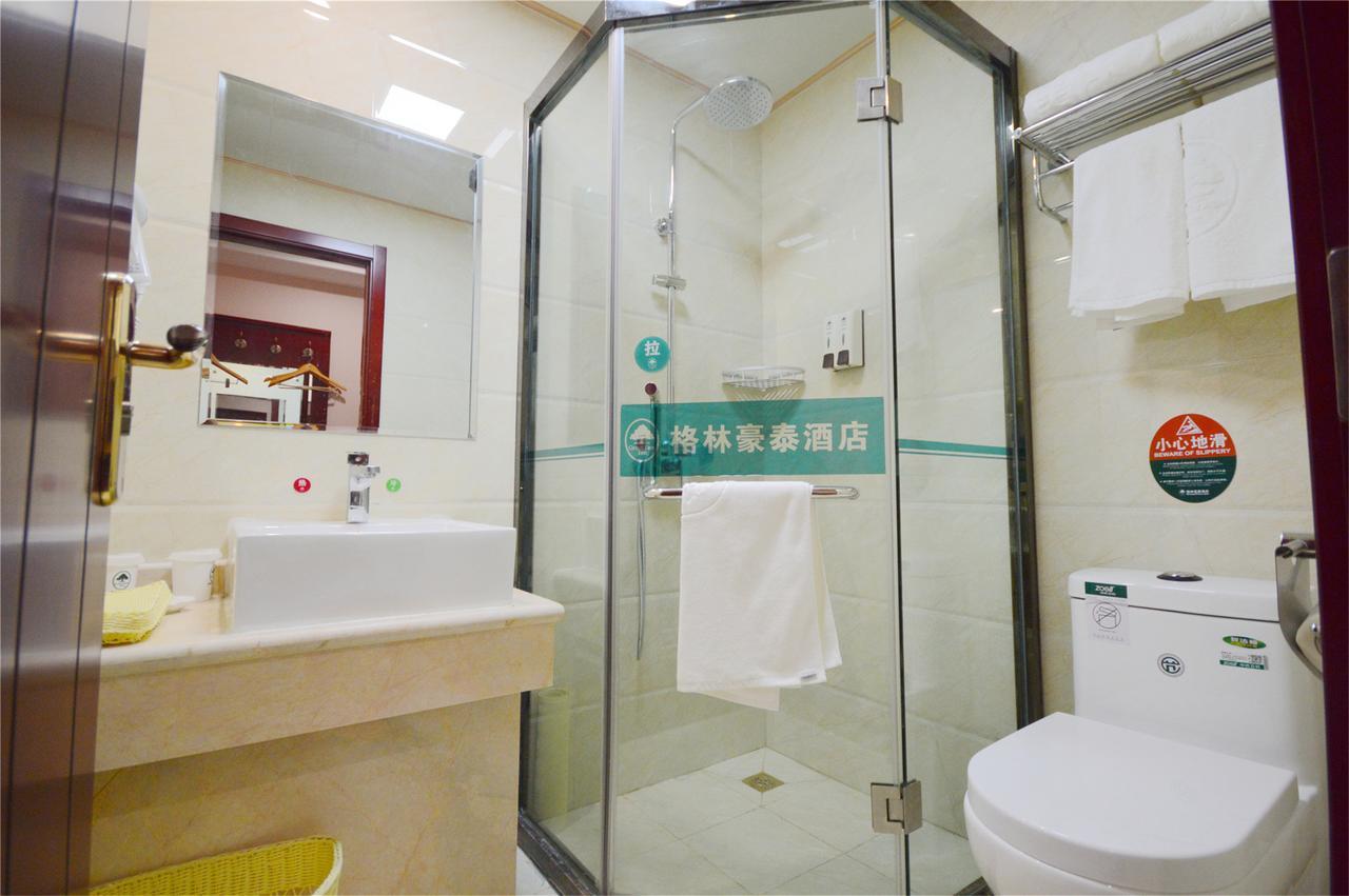 Greentree Inn Jiangsu Wuxi Yangjian Xihu Road Express Hotel Exteriör bild