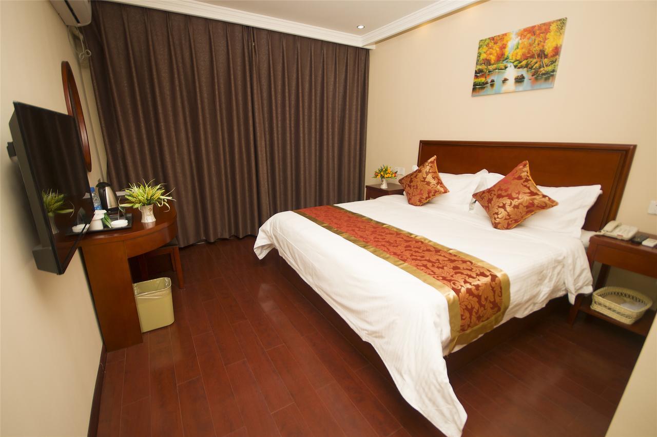 Greentree Inn Jiangsu Wuxi Yangjian Xihu Road Express Hotel Exteriör bild